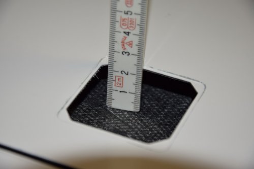 Maß WK außen holmseitig