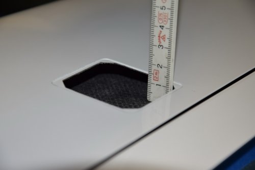 Maß Außenfläche hinten